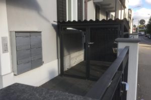 MFH Zürich Vogelsang Ansicht Aussen Velounterstand